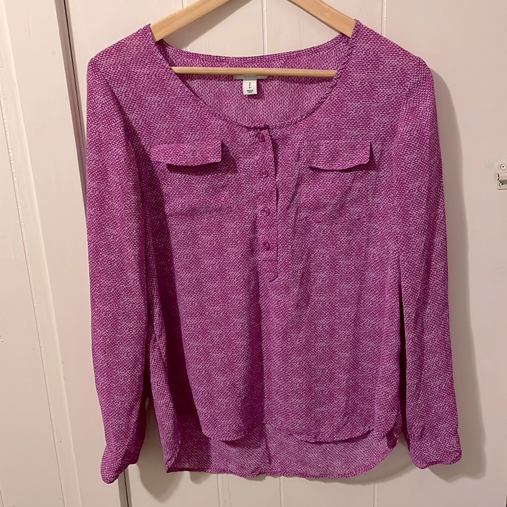 Long sleeve blouse